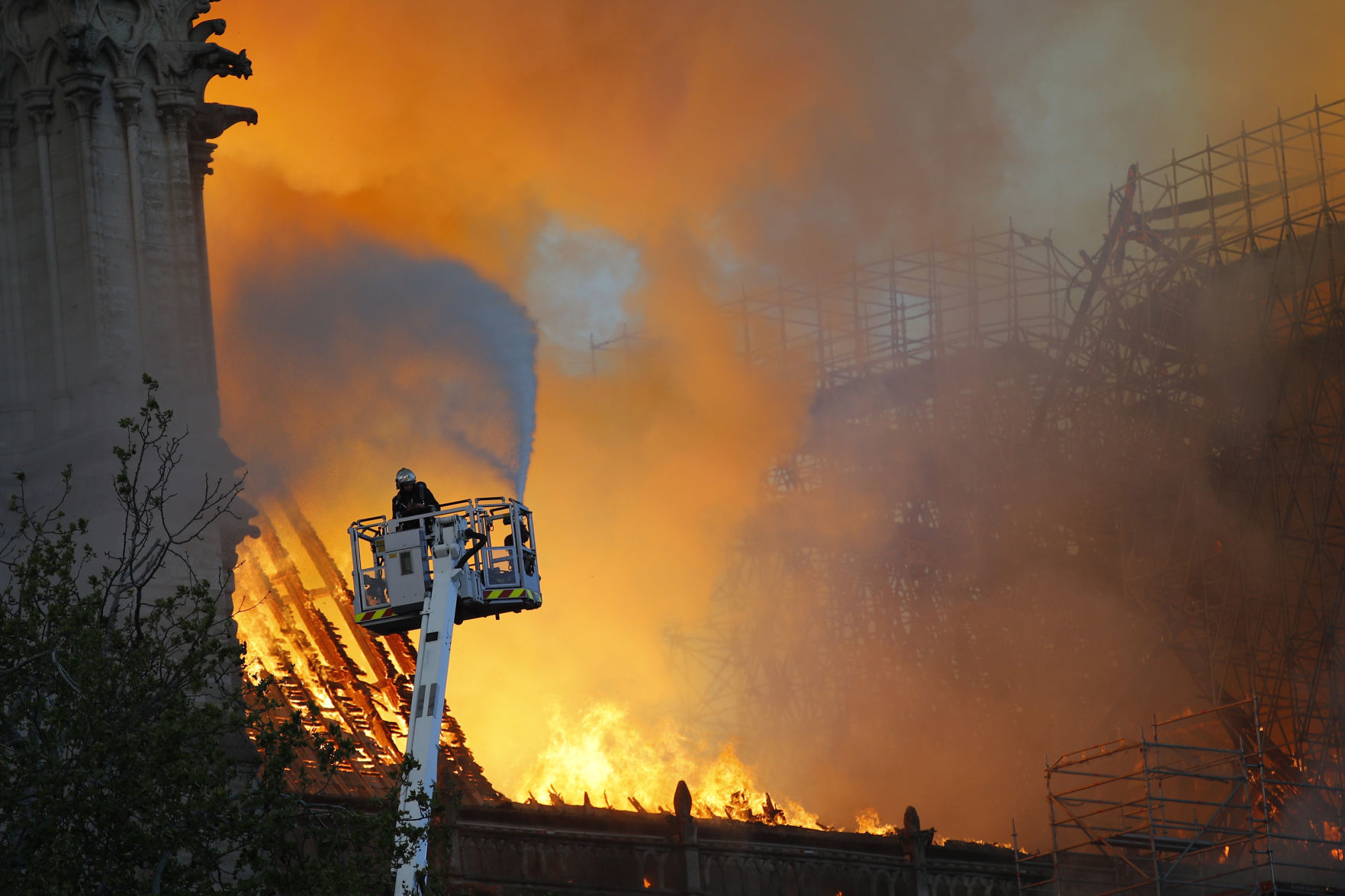 France Notre Dame Fire